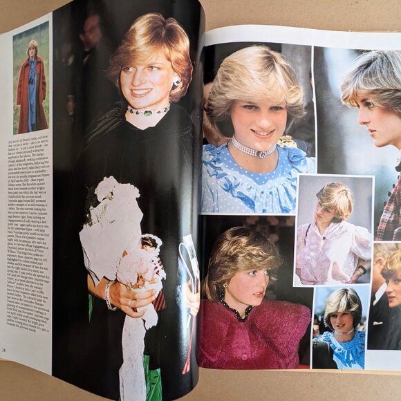 Princess Diana Lady of Fashion by Martina Shaw, 1984 HC 1st edition - Picture 3 of 4